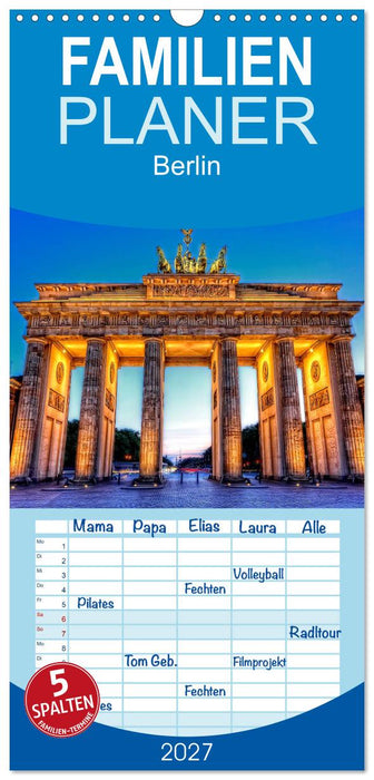 Berlin (CALVENDO Familienplaner 2027)