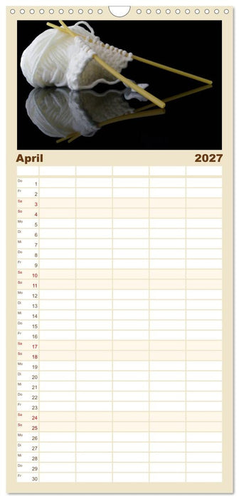 Der Küchenkalender (CALVENDO Familienplaner 2027)