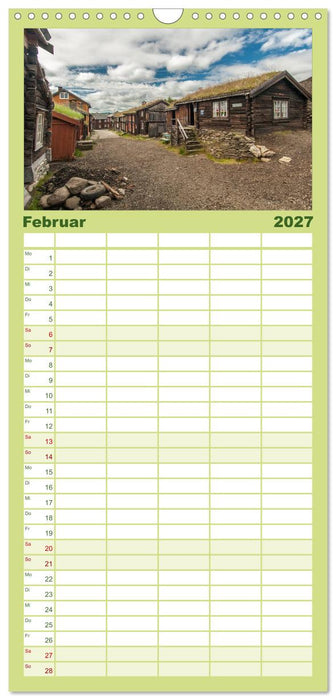 Norwegen (CALVENDO Familienplaner 2027)