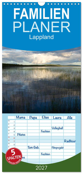 Lappland (CALVENDO Familienplaner 2027)