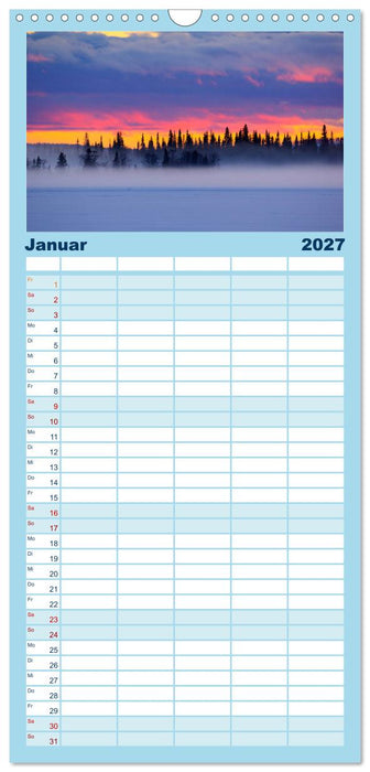 Lappland (CALVENDO Familienplaner 2027)