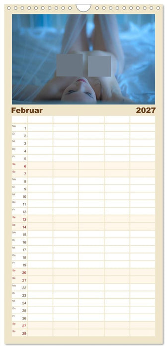 Sanfte Erotik (CALVENDO Familienplaner 2027)
