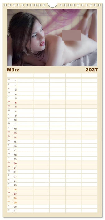 Sanfte Erotik (CALVENDO Familienplaner 2027)