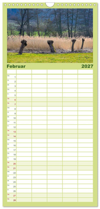 Bäume 2027 (CALVENDO Familienplaner 2027)