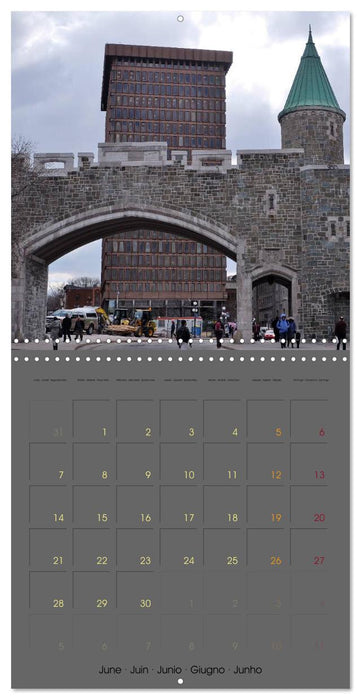 Québec au fil des rues (CALVENDO Calendrier mensuel 2027)