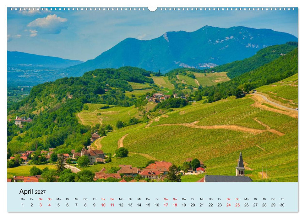 Frankreich – Landschaften zum Verlieben (CALVENDO Premium Wandkalender 2027)