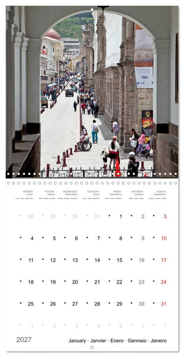 A Journey to Ecuador (CALVENDO Monthly Calendar 2027)