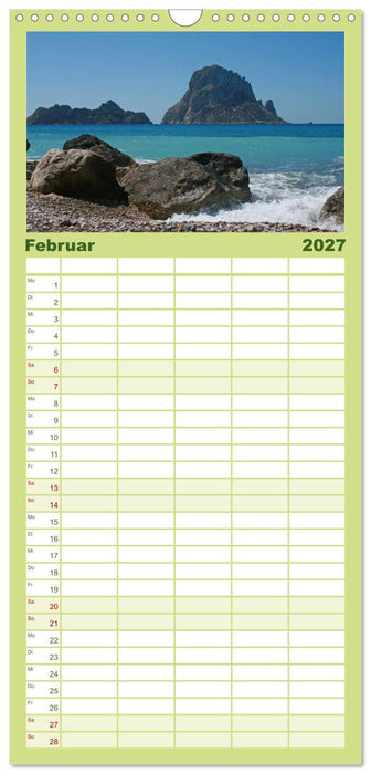 Zauberhaftes Ibiza (CALVENDO Familienplaner 2027)