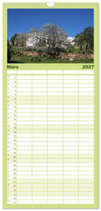 Zauberhaftes Ibiza (CALVENDO Familienplaner 2027)