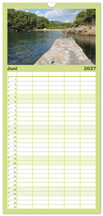 Zauberhaftes Ibiza (CALVENDO Familienplaner 2027)