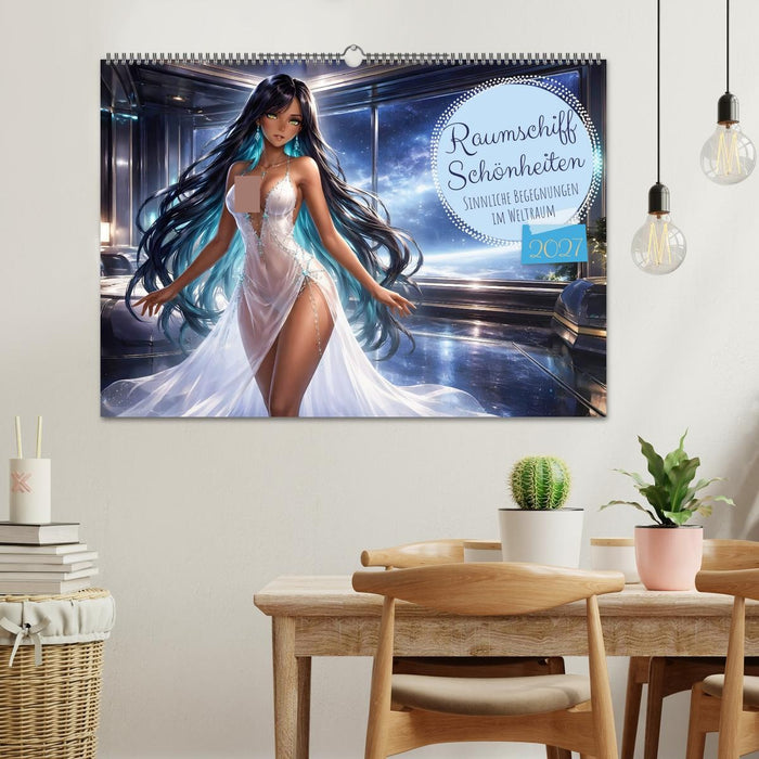 Raumschiff Schönheiten (CALVENDO Wandkalender 2027)