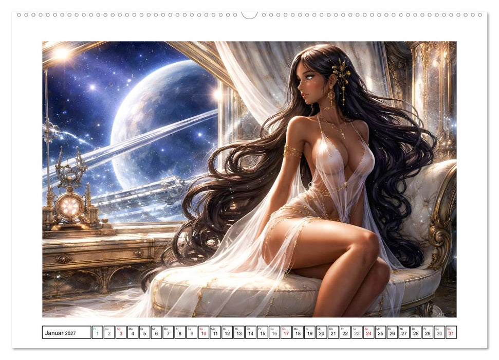 Raumschiff Schönheiten (CALVENDO Wandkalender 2027)