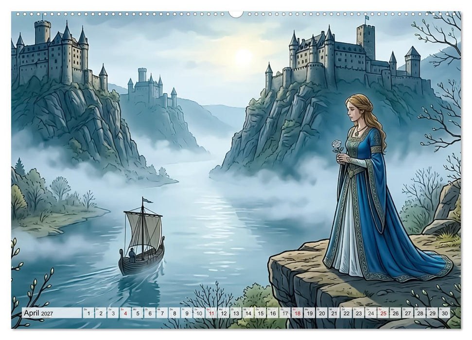 Lorelei – Die Geburt einer Legende (CALVENDO Premium Wandkalender 2027)