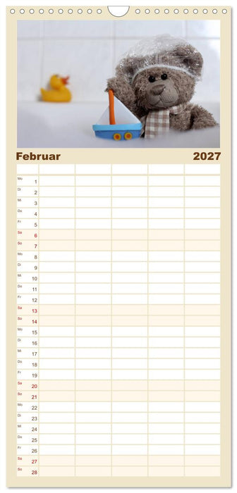 Herr Nopf ist da! (CALVENDO Familienplaner 2027)
