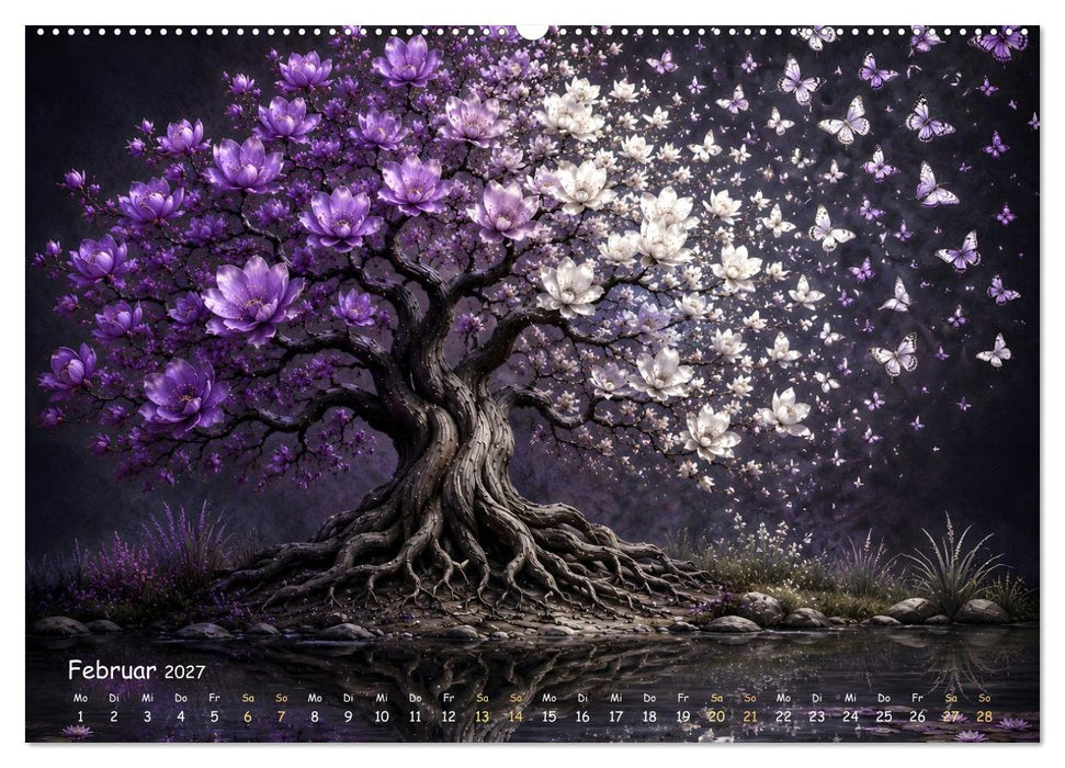 Verwandlungen der Natur, botanische Metamorphosen zwischen Wirklichkeit und Fantasie (CALVENDO Premium Wandkalender 2027)