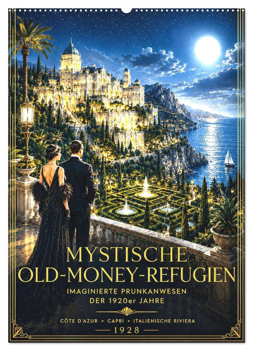 Mystische Old-Money-Zufluchtsorte (CALVENDO Wandkalender 2027)