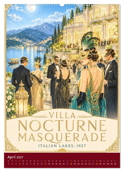 Mystische Old-Money-Zufluchtsorte (CALVENDO Wandkalender 2027)