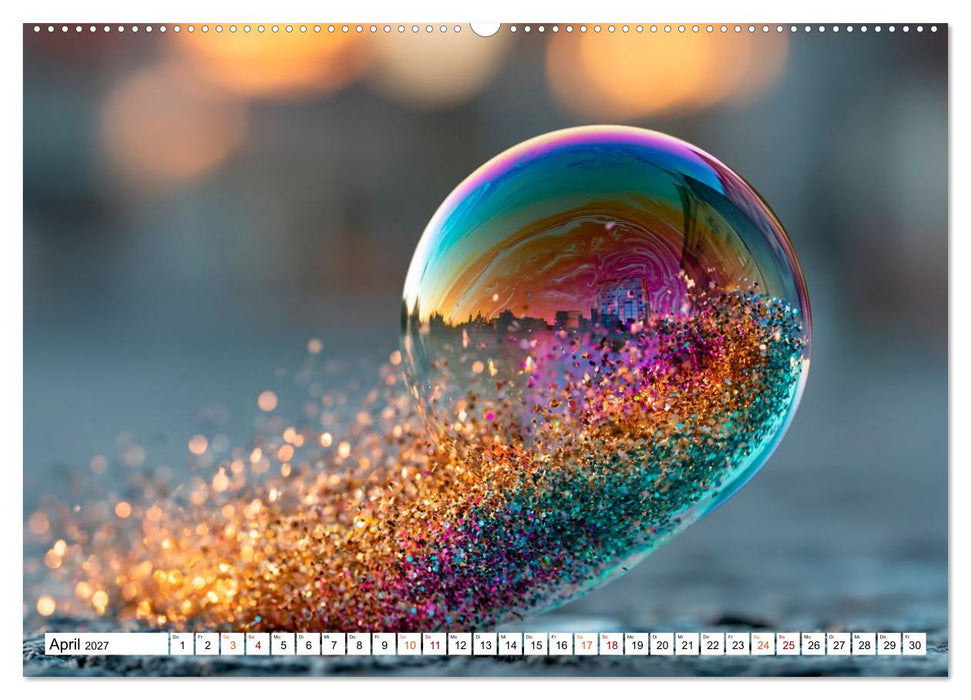 Abstrakte Lichtkunst (CALVENDO Premium Wandkalender 2027)