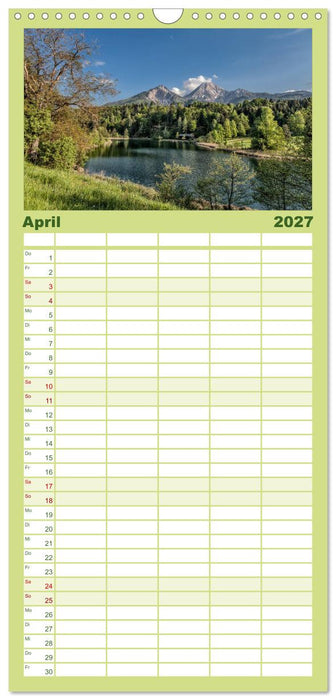 Im Süden von Österreich (CALVENDO Familienplaner 2027)
