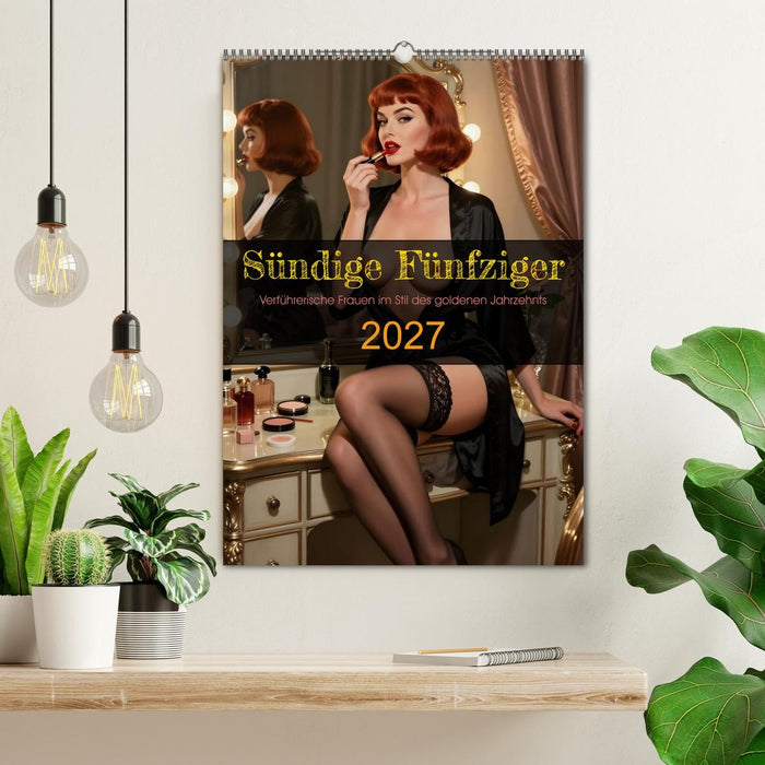 Sündige Fünfziger (CALVENDO Wandkalender 2027)