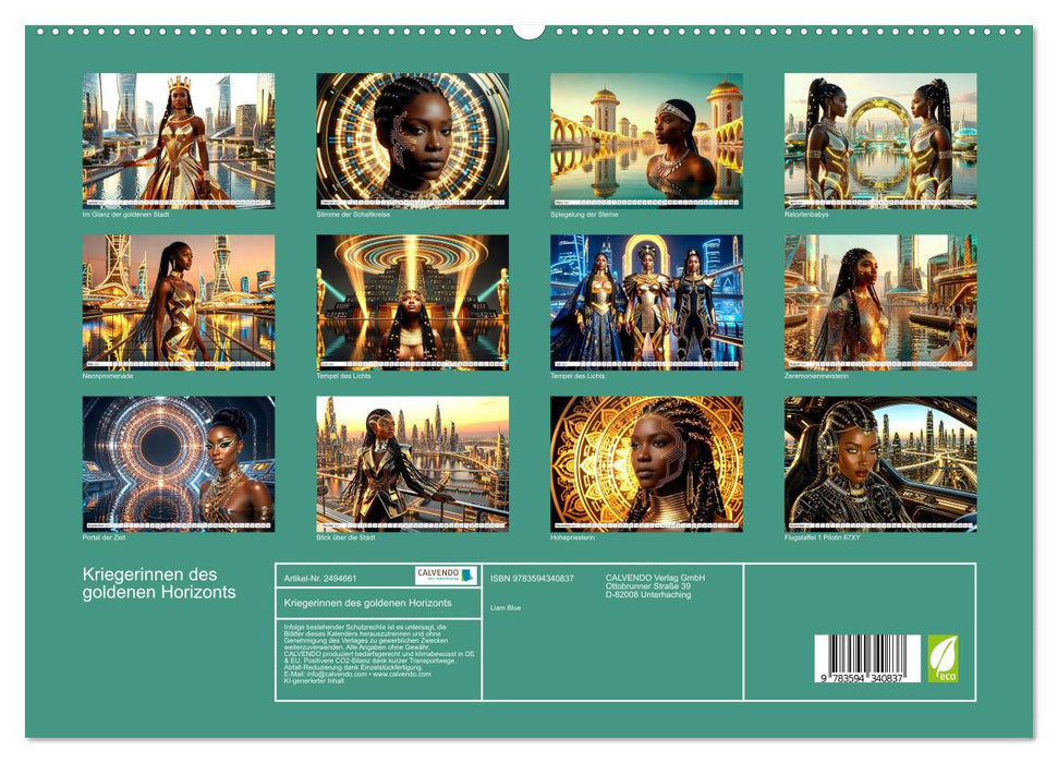 Kriegerinnen des goldenen Horizonts (CALVENDO Premium Wandkalender 2027)