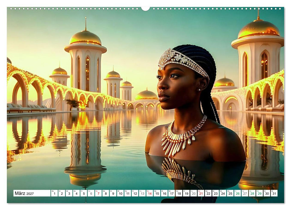 Kriegerinnen des goldenen Horizonts (CALVENDO Premium Wandkalender 2027)