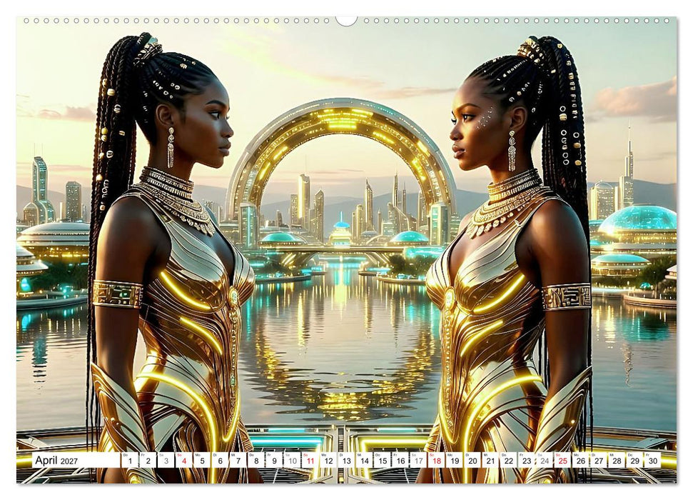 Kriegerinnen des goldenen Horizonts (CALVENDO Premium Wandkalender 2027)