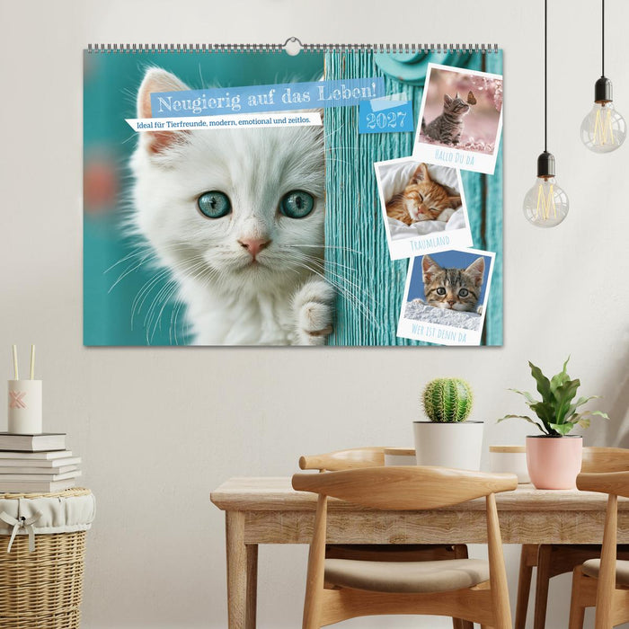 Neugierig auf das Leben! (CALVENDO Wandkalender 2027)