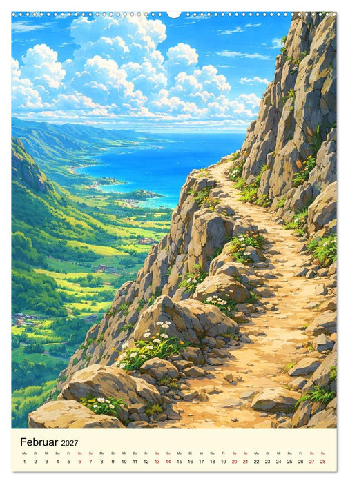 Stille Anime Sequenzen (CALVENDO Premium Wandkalender 2027)