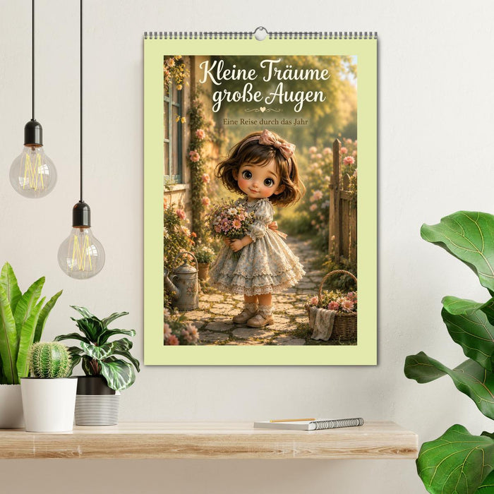 Kleine Träume große Augen (CALVENDO Wandkalender 2027)
