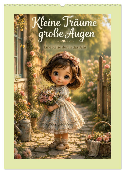 Kleine Träume große Augen (CALVENDO Wandkalender 2027)