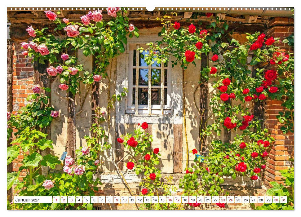 Gerberoy - Eines der schönsten Dörfer Frankreichs (CALVENDO Premium Wandkalender 2027)