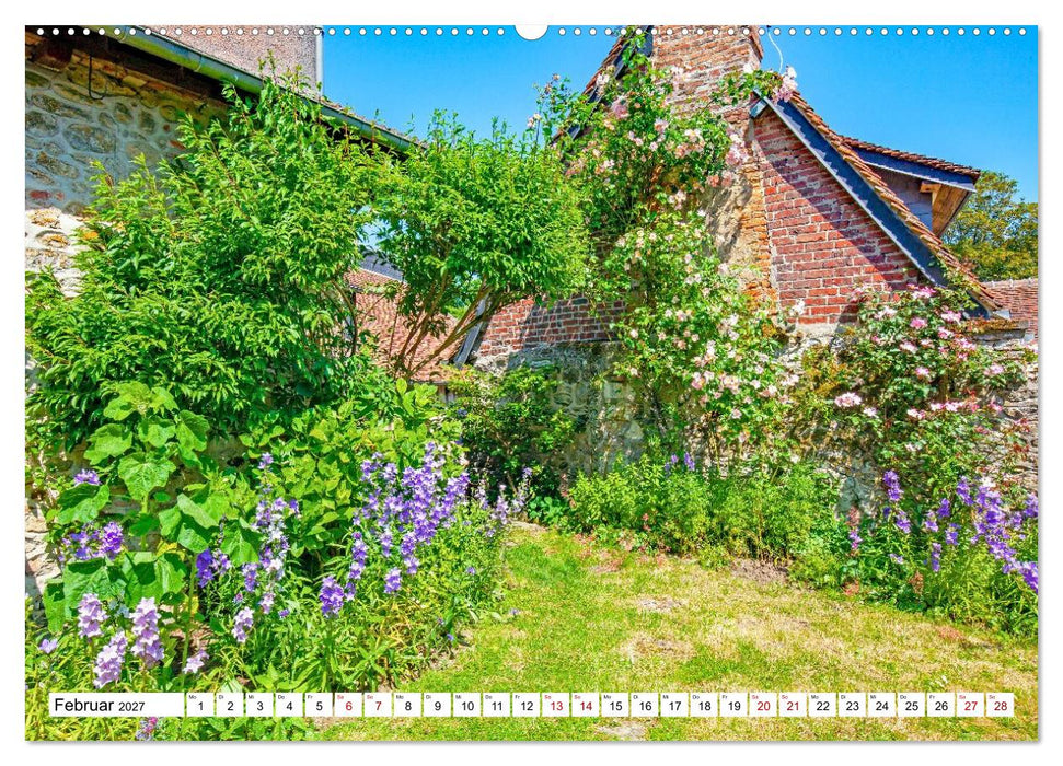Gerberoy - Eines der schönsten Dörfer Frankreichs (CALVENDO Premium Wandkalender 2027)