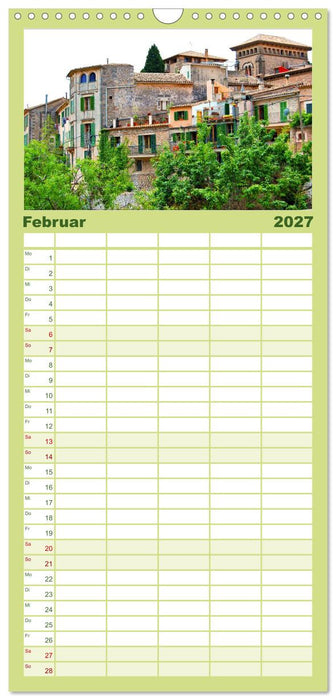 MALLORCA zum VERLIEBEN (CALVENDO Familienplaner 2027)