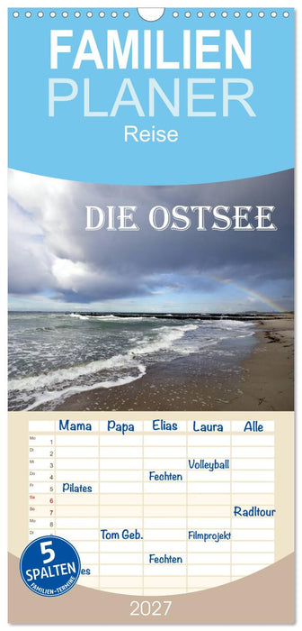 Die Ostsee (CALVENDO Familienplaner 2027)