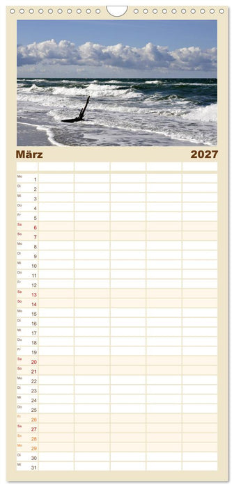 Die Ostsee (CALVENDO Familienplaner 2027)