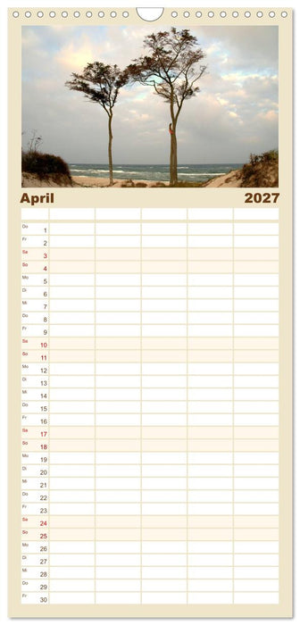 Die Ostsee (CALVENDO Familienplaner 2027)