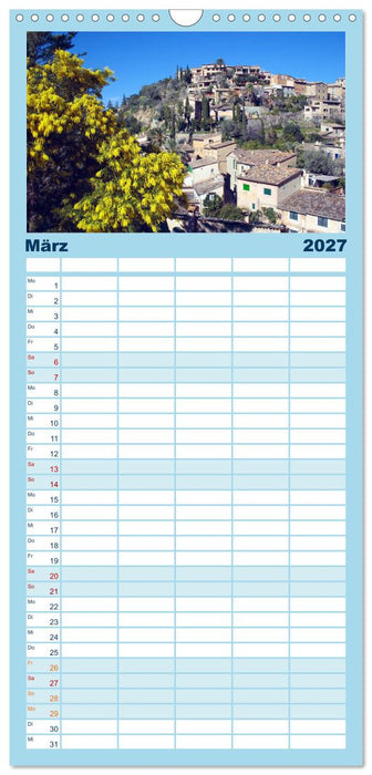 Trauminsel Mallorca (CALVENDO Familienplaner 2027)