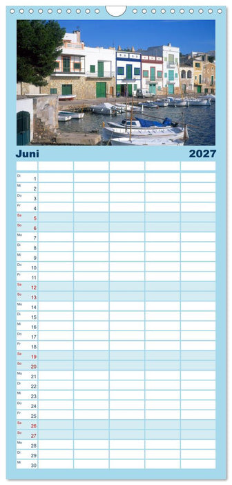 Trauminsel Mallorca (CALVENDO Familienplaner 2027)