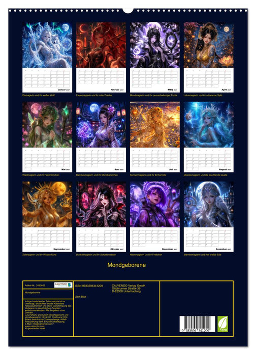 Mondgeborene (CALVENDO Premium Wandkalender 2027)