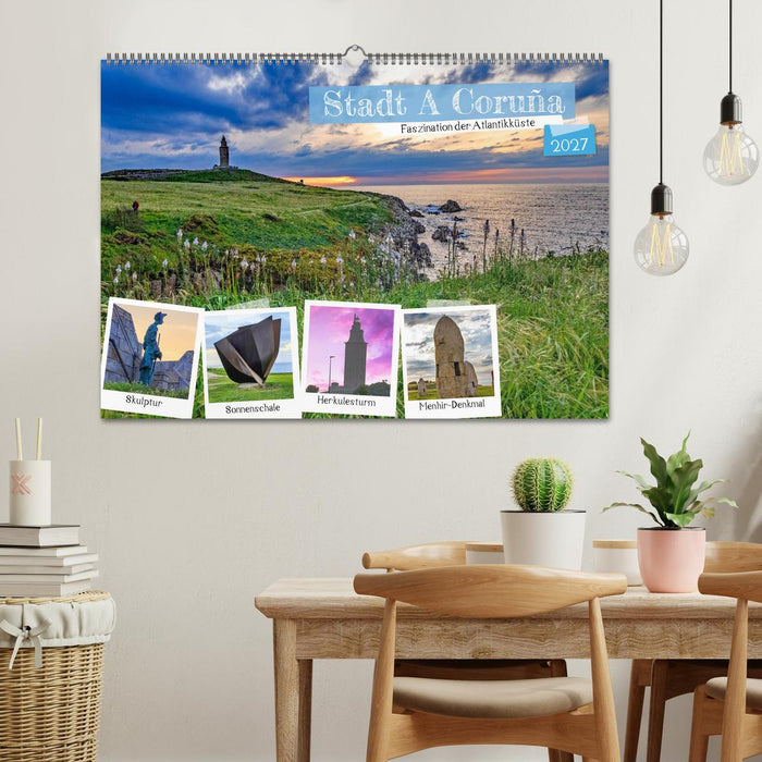 Stadt A Coruña (CALVENDO Wandkalender 2027)