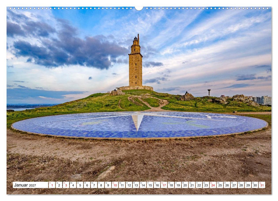 Stadt A Coruña (CALVENDO Wandkalender 2027)
