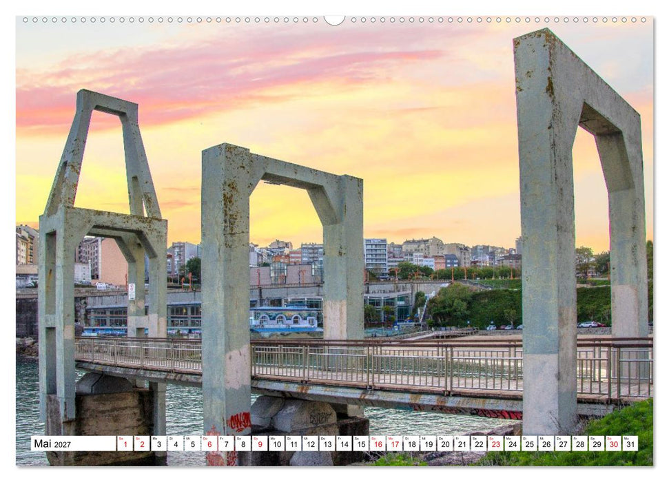 Stadt A Coruña (CALVENDO Wandkalender 2027)