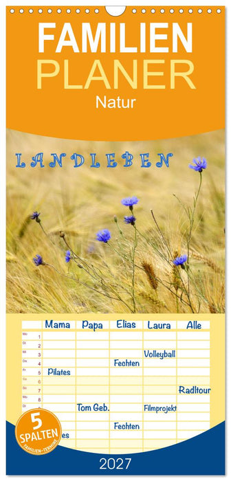LANDLEBEN (CALVENDO Familienplaner 2027)
