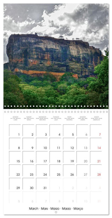 Sri Lanka 2027 - Exotic Paradise (CALVENDO Monthly Calendar 2027)