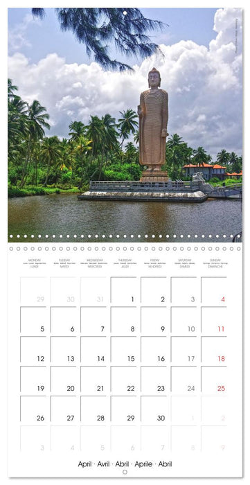 Sri Lanka 2027 - Exotic Paradise (CALVENDO Monthly Calendar 2027)