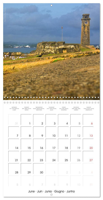 Sri Lanka 2027 - Exotic Paradise (CALVENDO Monthly Calendar 2027)