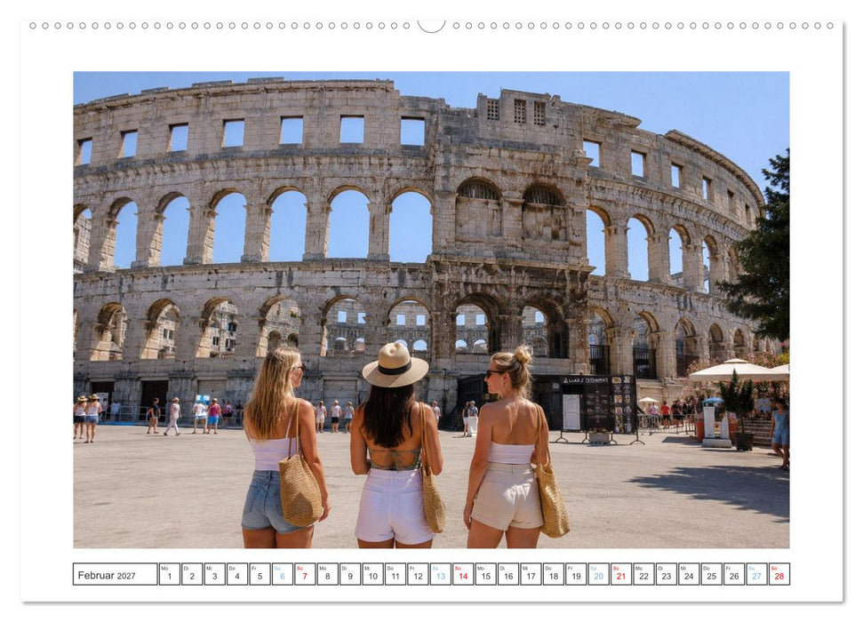 Istrien & Co. hautnah erleben (CALVENDO Wandkalender 2027)