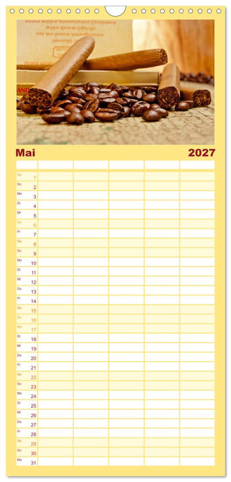KAFFEE 2027 (CALVENDO Familienplaner 2027)