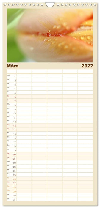 Erotische Natur (CALVENDO Familienplaner 2027)
